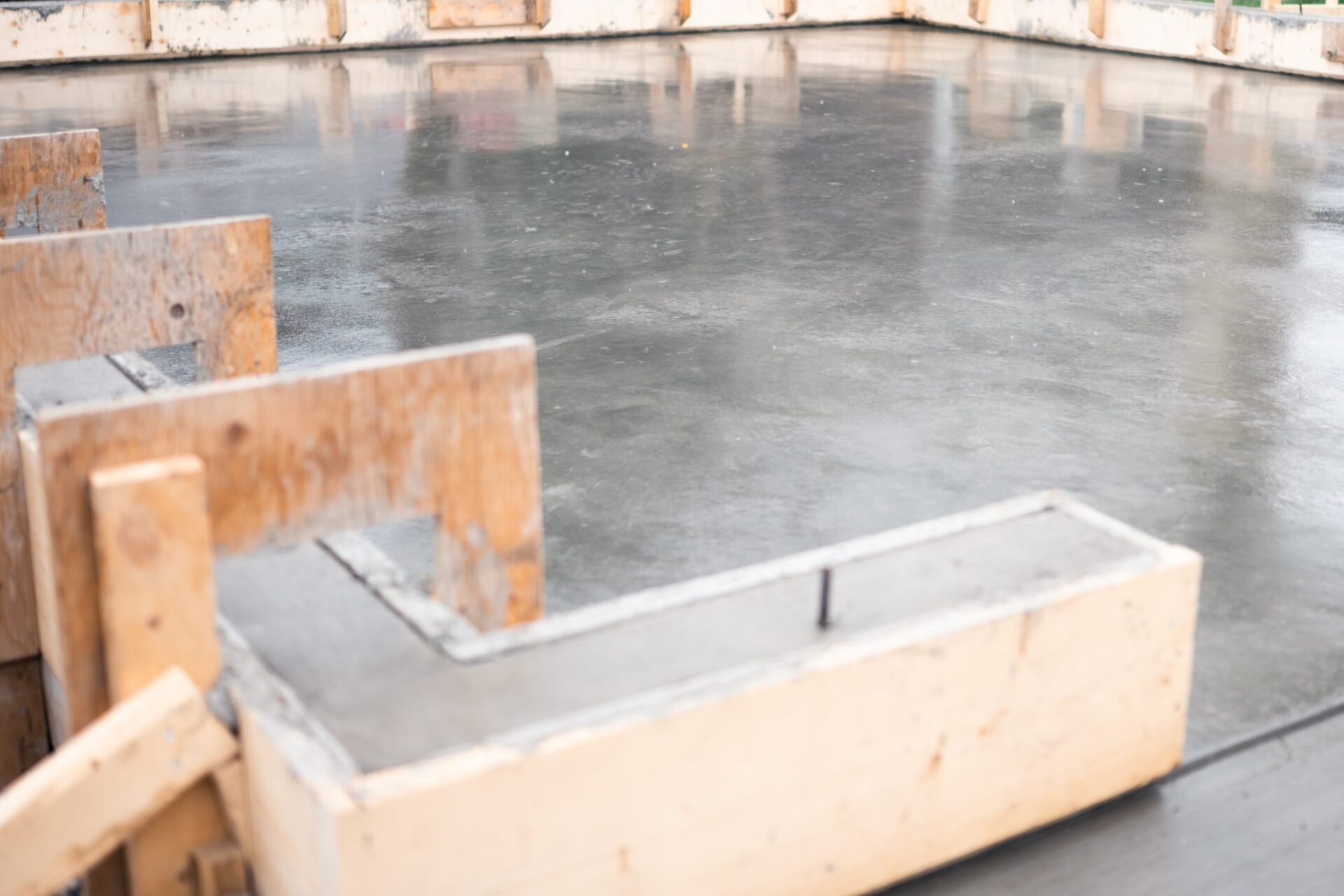 Calgary concrete slab