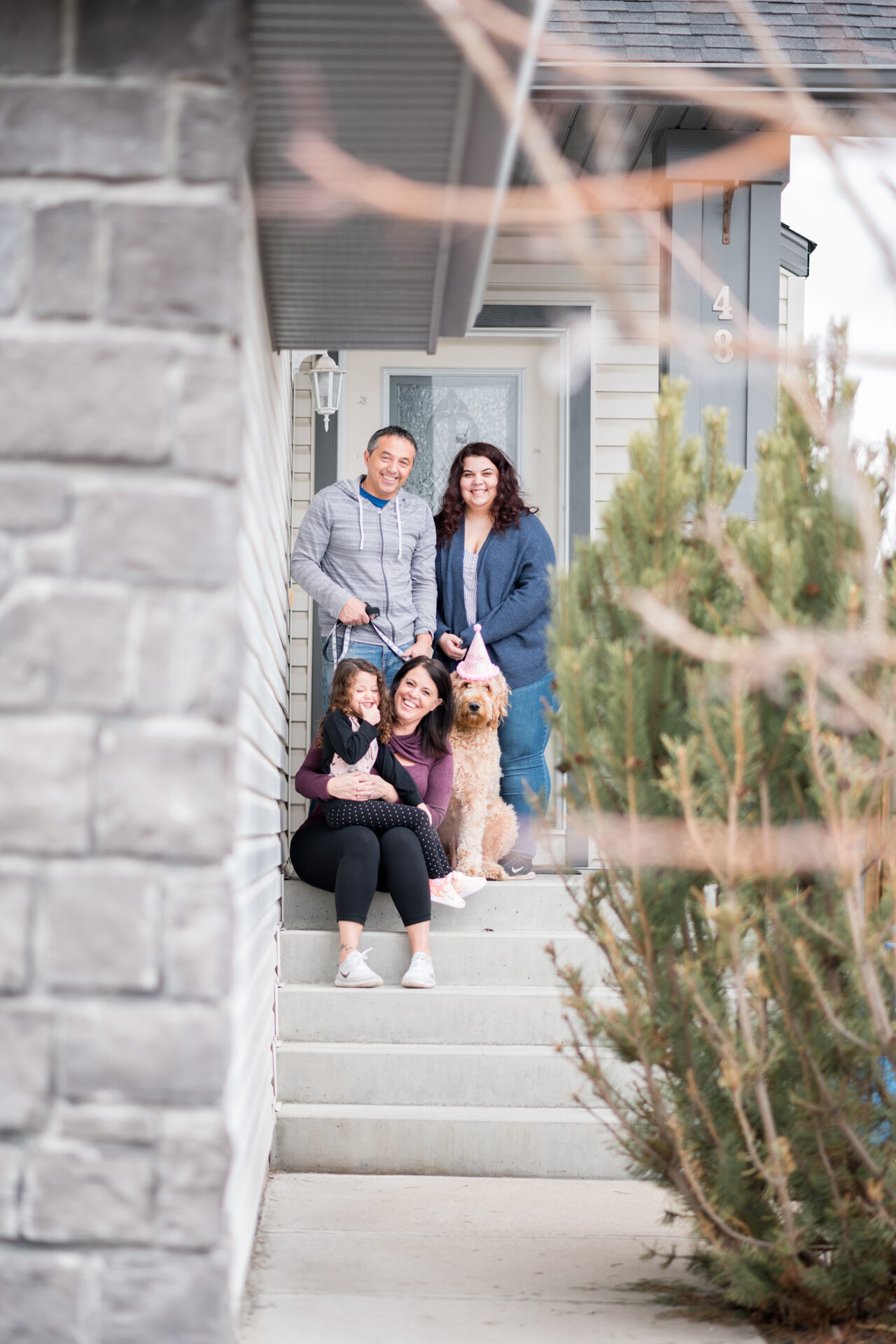 New homes built with Edwards Calgary concrete solutions