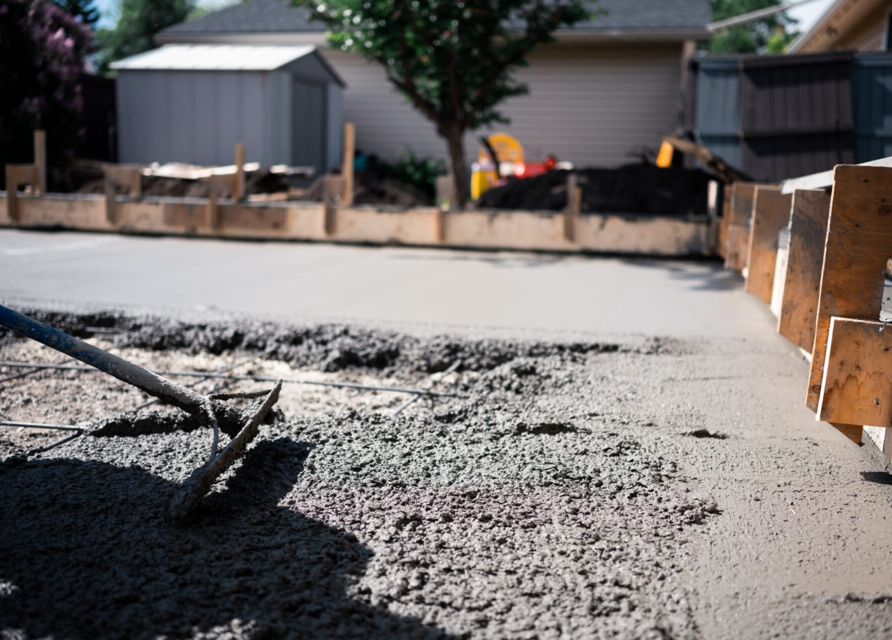 Professional Calgary concrete driveway pour solutions